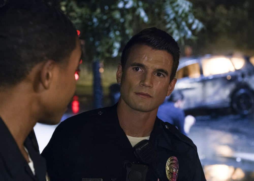 ââ¬Ã
ÂFire and Smokeââ¬àââ¬" The SWAT team is enlisted by Hondo's new romantic interest, Deputy District Attorney Nia Wells (Nikiva Dionne), to protect the jurors of a high-profile bribery trial, after some of them are targeted by organized crime in a series of fire-bombings, on S.W.A.T., Thursday, Oct. 11 (10:00-11:00 PM, ET/PT) on the CBS Television Network. Pictured: Alex Russell as Jim Street. Photo: Screengrab/CBS ÃÂé2018 CBS Broadcasting, Inc. All Rights Reserved ââ¬Ã
ÂFire and Smokeââ¬àââ¬" The SWAT team is enlisted by Hondo's new romantic interest, Deputy District Attorney Nia Wells (Nikiva Dionne), to protect the jurors of a high-profile bribery trial, after some of them are targeted by organized crime in a series of fire-bombings, on S.W.A.T., Thursday, Oct. 11 (10:00-11:00 PM, ET/PT) on the CBS Television Network. Pictured: Alex Russell as Jim Street. Photo: Screengrab/CBS ÃÂé2018 CBS Broadcasting, Inc. All Rights Reserved