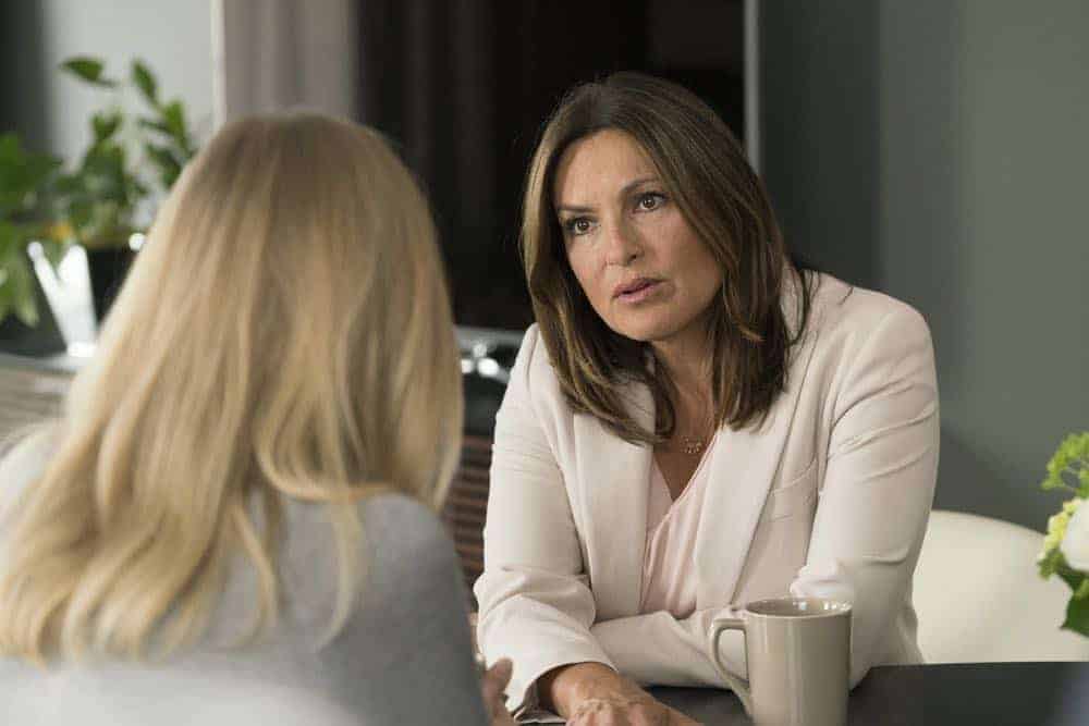 LAW & ORDER: SPECIAL VICTIMS UNIT -- "Revenge" Episode 2004 -- Pictured: Mariska Hargitay as Lieutenant Olivia Benson -- (Photo by: Barbara Nitke/NBC)