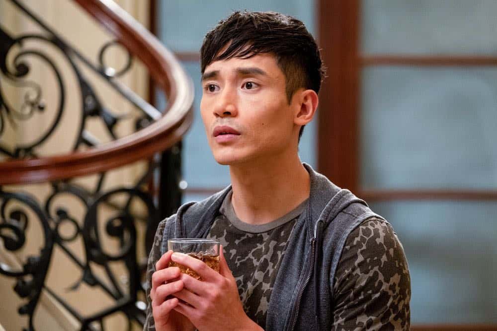 THE GOOD PLACE -- "The Snowplow" Episode 304 -- Pictured: Manny Jacinto as Jason Mendoza -- (Photo by: Colleen Hayes/NBC)