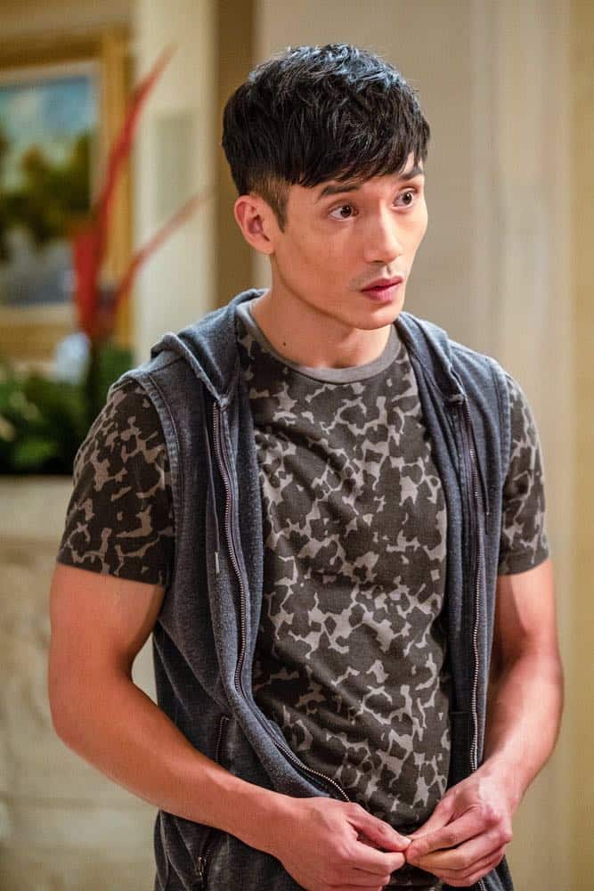 THE GOOD PLACE -- "The Snowplow" Episode 304 -- Pictured: Manny Jacinto as Jason Mendoza -- (Photo by: Colleen Hayes/NBC)