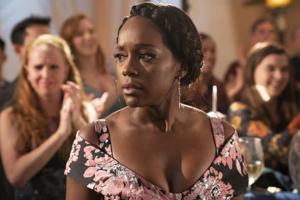HOW TO GET AWAY WITH MURDER - "The Baby Was Never Dead" - Annalise and Emmett defend a wealthy CEO accused of killing his business partner, while the governor goes after Annalise and puts her new caseload and legal clinic in jeopardy. Bonnie struggles to accept her budding romance, and Asher tries to outmaneuver his old mentor, on "How to Get Away with Murder," THURSDAY, OCT. 11 (10:00-11:00 p.m. EDT), on The ABC Television Network. (ABC/Mitch Haaseth) HOW TO GET AWAY WITH MURDER - "The Baby Was Never Dead" - Annalise and Emmett defend a wealthy CEO accused of killing his business partner, while the governor goes after Annalise and puts her new caseload and legal clinic in jeopardy. Bonnie struggles to accept her budding romance, and Asher tries to outmaneuver his old mentor, on "How to Get Away with Murder," THURSDAY, OCT. 11 (10:00-11:00 p.m. EDT), on The ABC Television Network. (ABC/Mitch Haaseth)