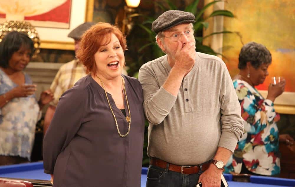 THE COOL KIDS: L-R: Vicki Lawrence and Martin Mull in the "A Date With Destiny" episode of THE COOL KIDS airing Friday, Oct. 12 (8:30-9:00 PM ET/PT) on FOX. ©2018 Fox Broadcasting Co. Cr: Patrick McElhenney/FOX THE COOL KIDS: L-R: Vicki Lawrence and Martin Mull in the "A Date With Destiny" episode of THE COOL KIDS airing Friday, Oct. 12 (8:30-9:00 PM ET/PT) on FOX. ©2018 Fox Broadcasting Co. Cr: Patrick McElhenney/FOX