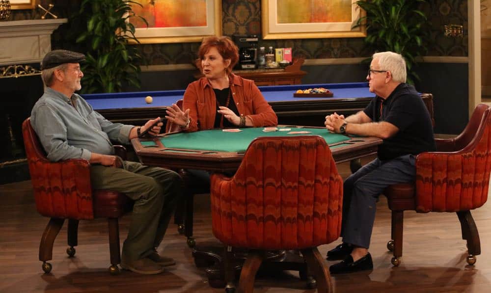 THE COOL KIDS: L-R: Martin Mull, Vicki Lawrence and Leslie Jordan in the "A Date With Destiny" episode of THE COOL KIDS airing Friday, Oct. 12 (8:30-9:00 PM ET/PT) on FOX. ©2018 Fox Broadcasting Co. Cr: Patrick McElhenney/FOX