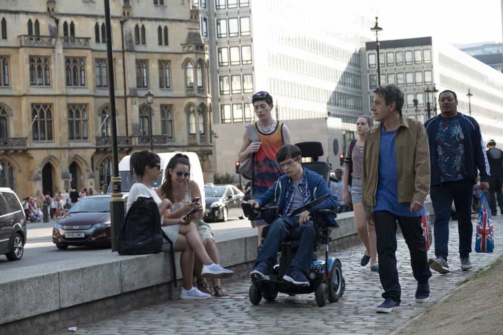 SPEECHLESS - "L-O-N-- LONDON (Part Two)" - Maya must choose between asking her father for money to save their house and a lasting relationship with him. Ray strives to bond with his new British family, only to discover Dylan's the one with a surprising connection. Meanwhile, JJ shows Kenneth a good time off-the-clock, and Jimmy inadvertently finds love, on "Speechless," FRIDAY, OCT. 12 (8:30-9:00 p.m. EDT), as part of the new TGIF programming block on The ABC Television Network. (ABC/Angus Young) SPEECHLESS - "L-O-N-- LONDON (Part Two)" - Maya must choose between asking her father for money to save their house and a lasting relationship with him. Ray strives to bond with his new British family, only to discover Dylan's the one with a surprising connection. Meanwhile, JJ shows Kenneth a good time off-the-clock, and Jimmy inadvertently finds love, on "Speechless," FRIDAY, OCT. 12 (8:30-9:00 p.m. EDT), as part of the new TGIF programming block on The ABC Television Network. (ABC/Angus Young)