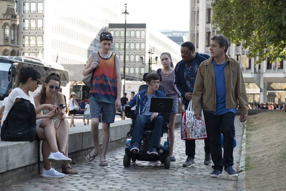 SPEECHLESS - "L-O-N-- LONDON (Part Two)" - Maya must choose between asking her father for money to save their house and a lasting relationship with him. Ray strives to bond with his new British family, only to discover Dylan's the one with a surprising connection. Meanwhile, JJ shows Kenneth a good time off-the-clock, and Jimmy inadvertently finds love, on "Speechless," FRIDAY, OCT. 12 (8:30-9:00 p.m. EDT), as part of the new TGIF programming block on The ABC Television Network. (ABC/Angus Young)