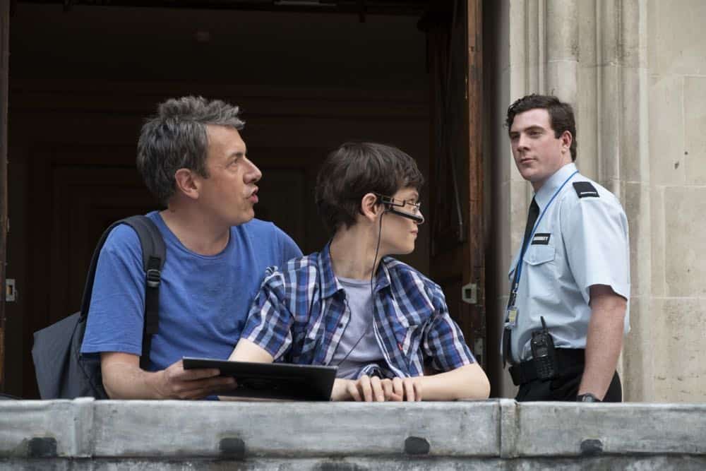 SPEECHLESS - "L-O-N-- LONDON (Part 2)" - Maya must choose between asking her father for money to save their house and a lasting relationship with him. Ray strives to bond with his new British family, only to discover Dylan's the one with a surprising connection. Meanwhile, JJ shows Kenneth a good time off-the-clock, and Jimmy inadvertently finds love, on "Speechless," FRIDAY, OCT. 12 (8:30-9:00 p.m. EDT), as part of the new TGIF programming block on The ABC Television Network. (ABC/Angus Young)