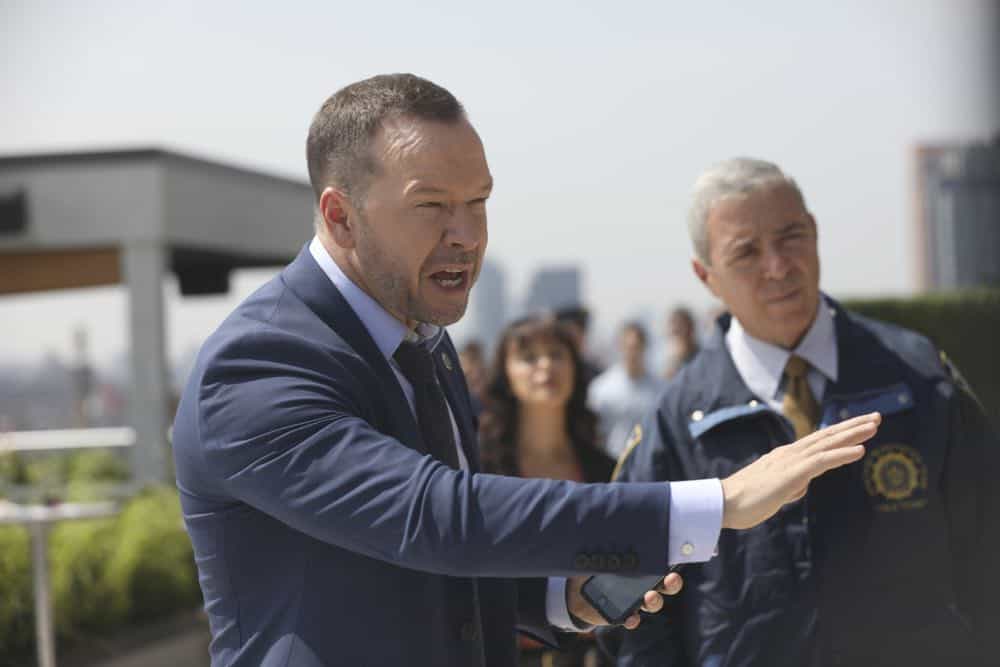 "Mind Games" -- While investigating a case involving a woman who shot her husband while she was drunk, Danny's instincts tell him there is more to the story. Also, Anthony ignores Erin's orders to drop an assault case; Frank holds an emergency drill for his inner circle; and Jamie and Eddie navigate their changing work-life dynamic, on BLUE BLOODS, Friday, Oct. 12 (10:00-11:00 PM, ET/PT) on the CBS Television Network. Pictured: Donnie Wahlberg Photo: Craig Blankenhorn/CBS é2018CBS Broadcasting Inc. All Rights Reserved.