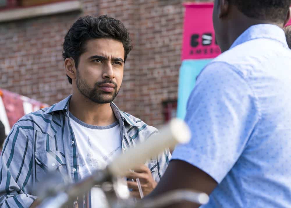 "Heavenly Taco Truck" -- Miles' wallet is stolen when he, Rakesh and Cara check out a food truck the God Account suggests that he "like." But when the account then suggests that he befriend a private investigator, Miles decides to turn the tables and have the PI help him track down the thief, who Miles believes is linked to the account, on GOD FRIENDED ME, Sunday, Oct. 14 (8:30-9:30 PM, ET/8:00-9:00 PM, PT) on the CBS Television Network. Pictured: Suraj Sharma as Rakesh Singh. Photo Credit: Barbara Nitke/é2018 Warner Bros. Entertainment Inc. All Rights Reserved. "Heavenly Taco Truck" -- Miles' wallet is stolen when he, Rakesh and Cara check out a food truck the God Account suggests that he "like." But when the account then suggests that he befriend a private investigator, Miles decides to turn the tables and have the PI help him track down the thief, who Miles believes is linked to the account, on GOD FRIENDED ME, Sunday, Oct. 14 (8:30-9:30 PM, ET/8:00-9:00 PM, PT) on the CBS Television Network. Pictured: Suraj Sharma as Rakesh Singh. Photo Credit: Barbara Nitke/é2018 Warner Bros. Entertainment Inc. All Rights Reserved.