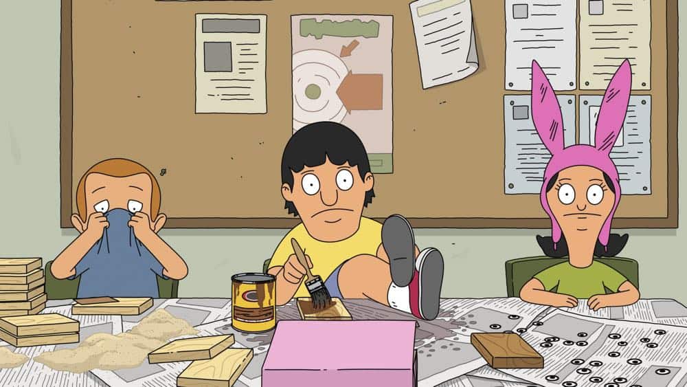 BOB'S BURGERS: Tina, Louise and Gene get a taste of business when they join the school’s Tweentrepeneurs club in the "Tweentrepreneurs" episode of BOB’S BURGERS airing Sunday, Oct. 14 (8:30-9:00 PM ET/PT) on FOX. BOB'S BURGERS™ and © 2018 TCFFC ALL RIGHTS RESERVED. CR: FOX BOB'S BURGERS: Tina, Louise and Gene get a taste of business when they join the school’s Tweentrepeneurs club in the "Tweentrepreneurs" episode of BOB’S BURGERS airing Sunday, Oct. 14 (8:30-9:00 PM ET/PT) on FOX. BOB'S BURGERS™ and © 2018 TCFFC ALL RIGHTS RESERVED. CR: FOX