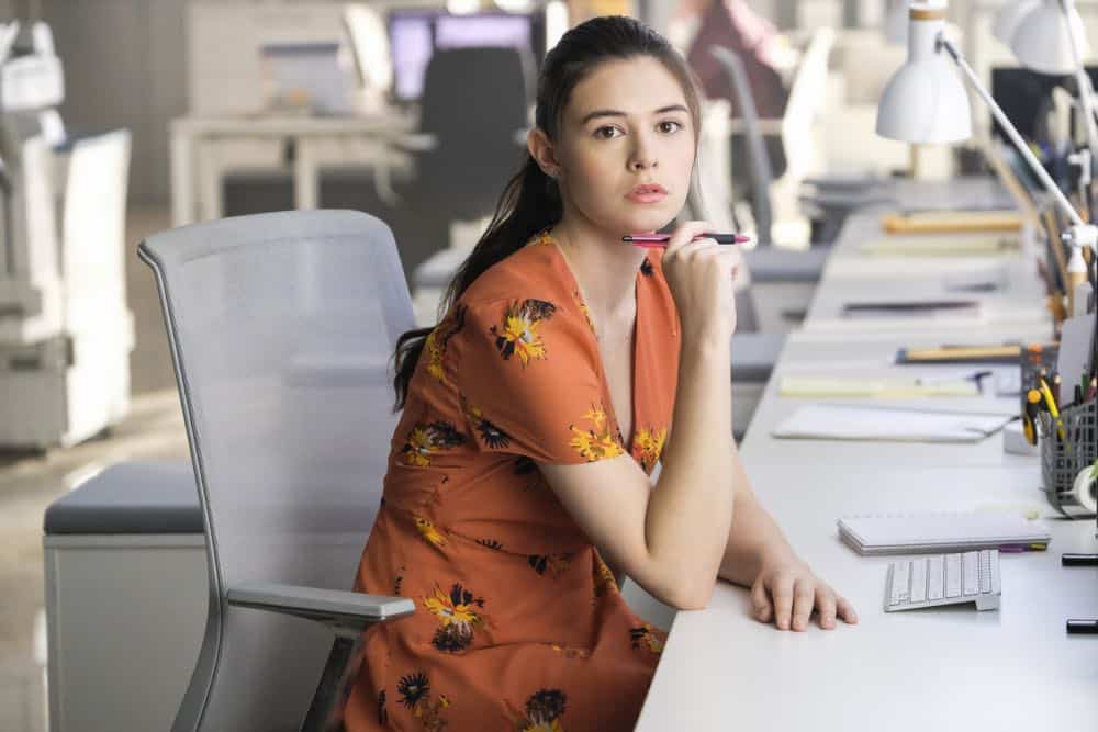 Supergirl -- "American Alien" -- Image Number: SPG401a_0470b.jpg -- Pictured: Nicole Maines as Nia Nal -- Photo: Bettina Strauss/The CW -- é 2018 The CW Network, LLC. All Rights Reserved. Supergirl -- "American Alien" -- Image Number: SPG401a_0470b.jpg -- Pictured: Nicole Maines as Nia Nal -- Photo: Bettina Strauss/The CW -- é 2018 The CW Network, LLC. All Rights Reserved.