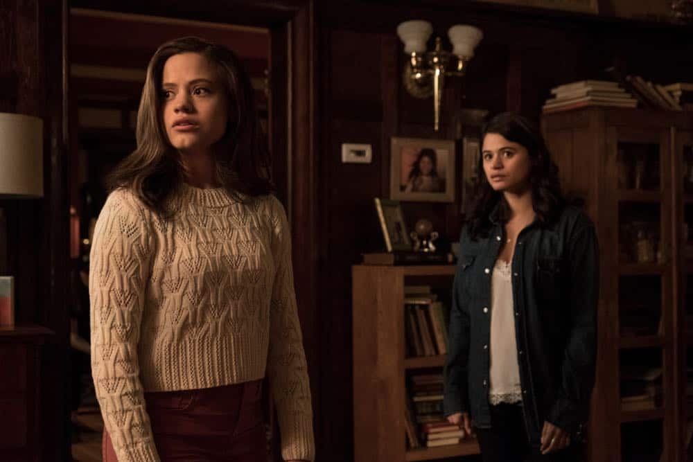 Charmed -- "Pilot"-- Image Number: CMD101b_0102rb.jpg -- Pictured (L-R): Sarah Jeffery as Maggie Vera and Melonie Diaz as Mel Vera -- Photo: Katie Yu/The CW -- é 2018 The CW Network, LLC. All Rights Reserved. Charmed -- "Pilot"-- Image Number: CMD101b_0102rb.jpg -- Pictured (L-R): Sarah Jeffery as Maggie Vera and Melonie Diaz as Mel Vera -- Photo: Katie Yu/The CW -- é 2018 The CW Network, LLC. All Rights Reserved.