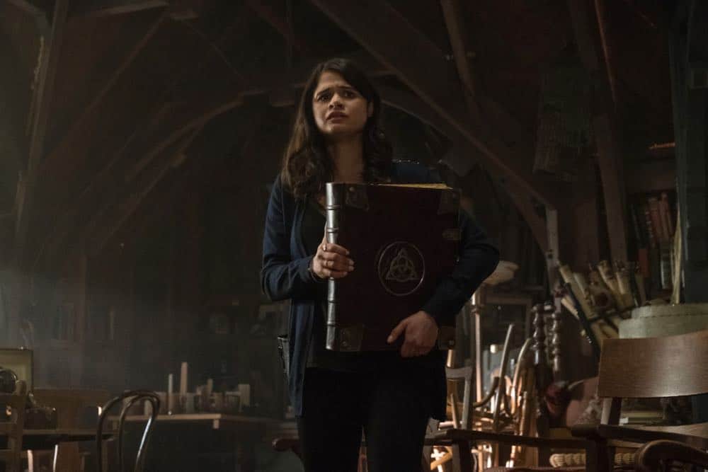 Charmed -- "Pilot"-- Image Number: CMD101c_0559.jpg -- Pictured: Melonie Diaz as Mel Vera -- Photo: Katie Yu/The CW -- é 2018 The CW Network, LLC. All Rights Reserved. Charmed -- "Pilot"-- Image Number: CMD101c_0559.jpg -- Pictured: Melonie Diaz as Mel Vera -- Photo: Katie Yu/The CW -- é 2018 The CW Network, LLC. All Rights Reserved.
