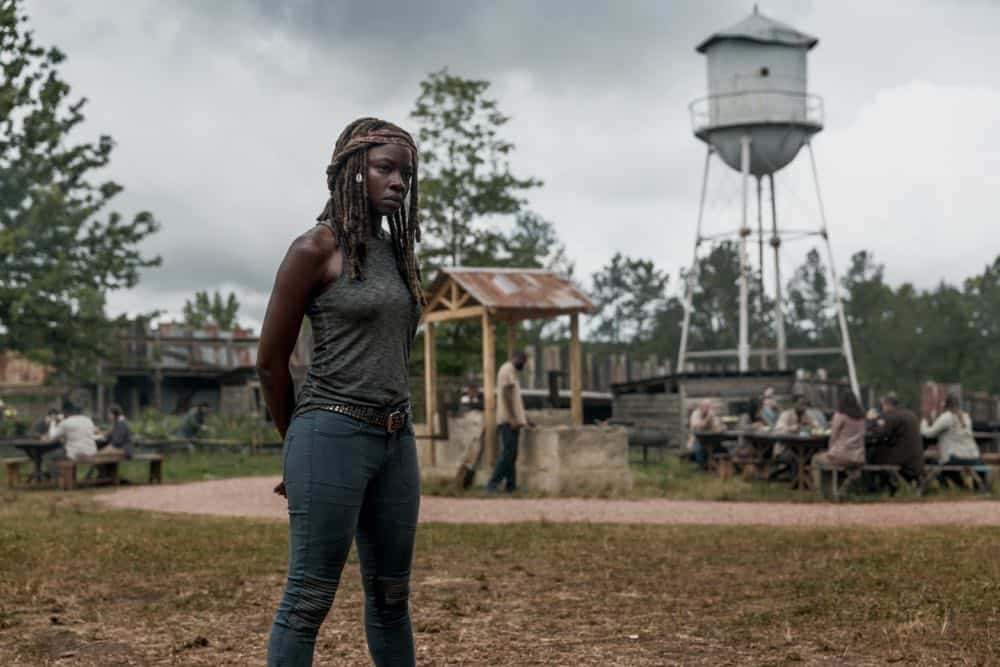 Danai Gurira as Michonne - The Walking Dead _ Season 9, Episode 2 - Photo Credit: Jackson Lee Davis/AMC