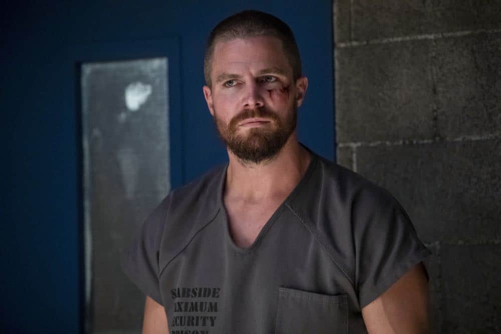 Arrow -- "Inmate #4587" -- Image Number: AR701B_0162b.jpg -- Pictured: Stephen Amell as Oliver Queen/Green Arrow -- Photo: Jack Rowand/The CW -- é The CW Network, LLC. All rights reserved.