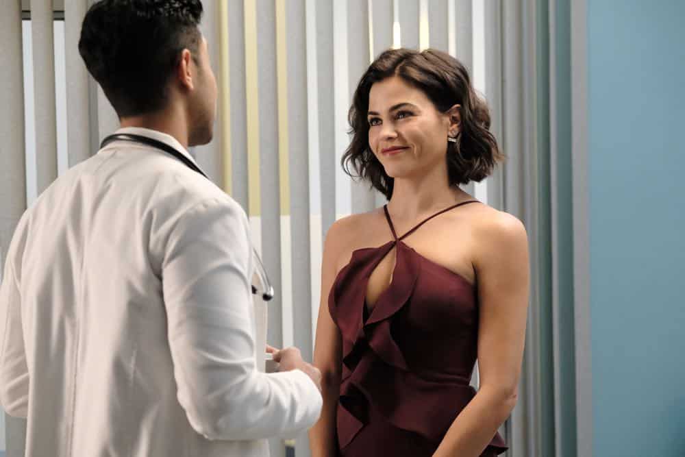 THE RESIDENT: Guest star Jenna Dewan in the "About Time" episode of THE RESIDENT airing Monday, Oct. 15 (8:00-9:00 PM ET/PT) on FOX. ©2018 Fox Broadcasting Co. Cr: Guy D'AlemaFOX.