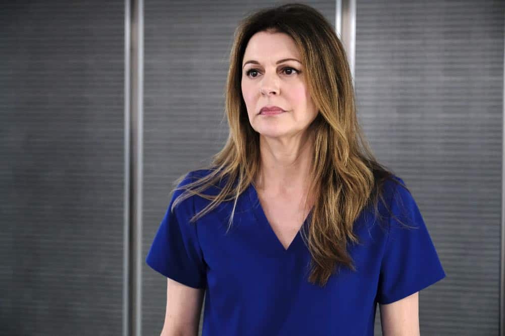 THE RESIDENT: Jane Leeves in the "About Time" episode of THE RESIDENT airing Monday, Oct. 15 (8:00-9:00 PM ET/PT) on FOX. ©2018 Fox Broadcasting Co. Cr: Guy D'AlemaFOX.