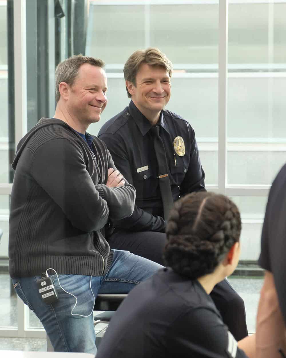 THE ROOKIE - "Pilot" - Starting over isn't easy, especially for small-town guy John Nolan who, after a life-altering incident, is pursuing his dream of being a police officer, on the premiere episode of "The Rookie," airing TUESDAY, OCT. 16 (10:00-11:00 p.m. EDT), on The ABC Television Network. (ABC/Tony Rivetti)