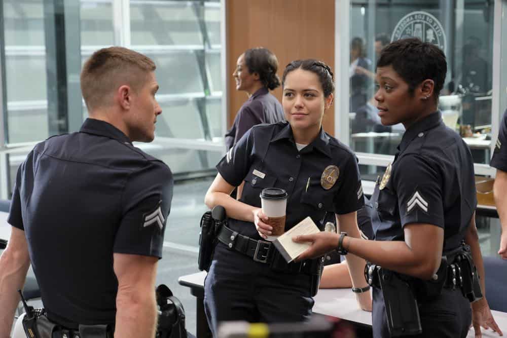 THE ROOKIE - "Pilot" - Starting over isn't easy, especially for small-town guy John Nolan who, after a life-altering incident, is pursuing his dream of being a police officer, on the premiere episode of "The Rookie," airing TUESDAY, OCT. 16 (10:00-11:00 p.m. EDT), on The ABC Television Network. (ABC/Tony Rivetti)
