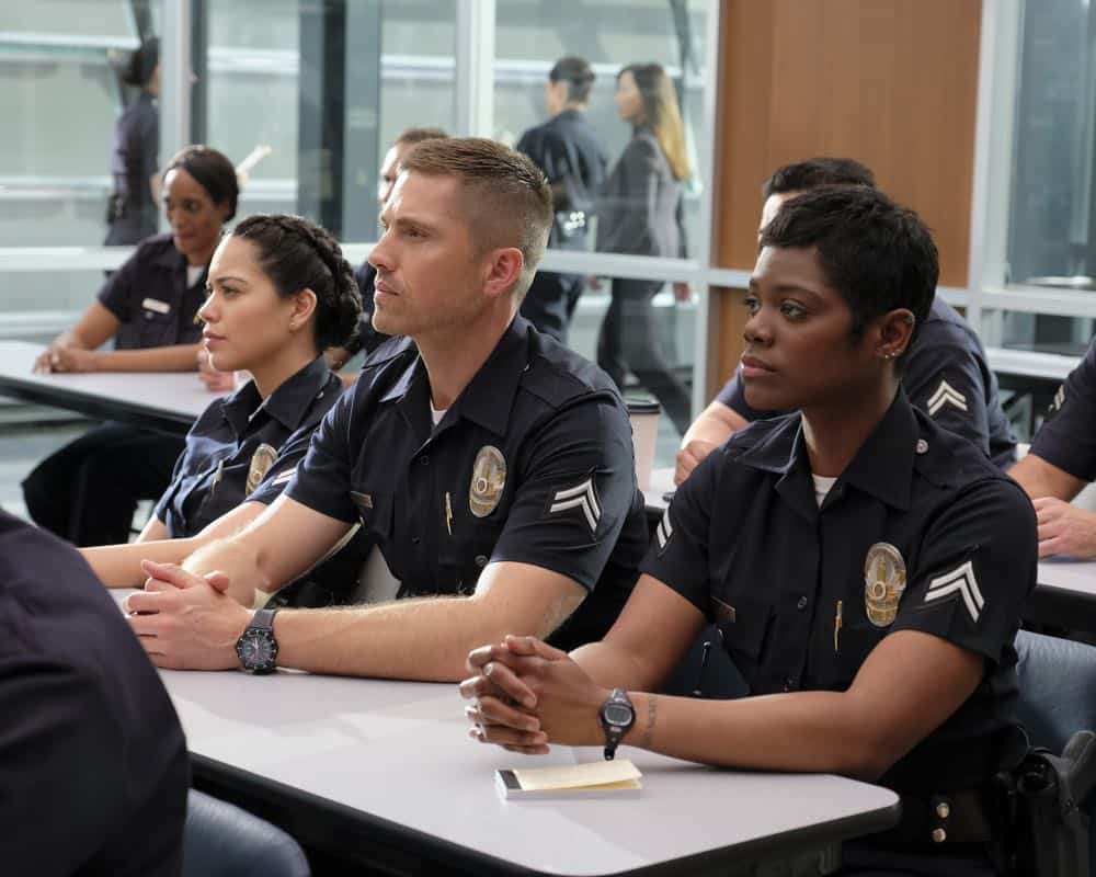 THE ROOKIE - "Pilot" - Starting over isn't easy, especially for small-town guy John Nolan who, after a life-altering incident, is pursuing his dream of being a police officer, on the premiere episode of "The Rookie," airing TUESDAY, OCT. 16 (10:00-11:00 p.m. EDT), on The ABC Television Network. (ABC/Tony Rivetti)
