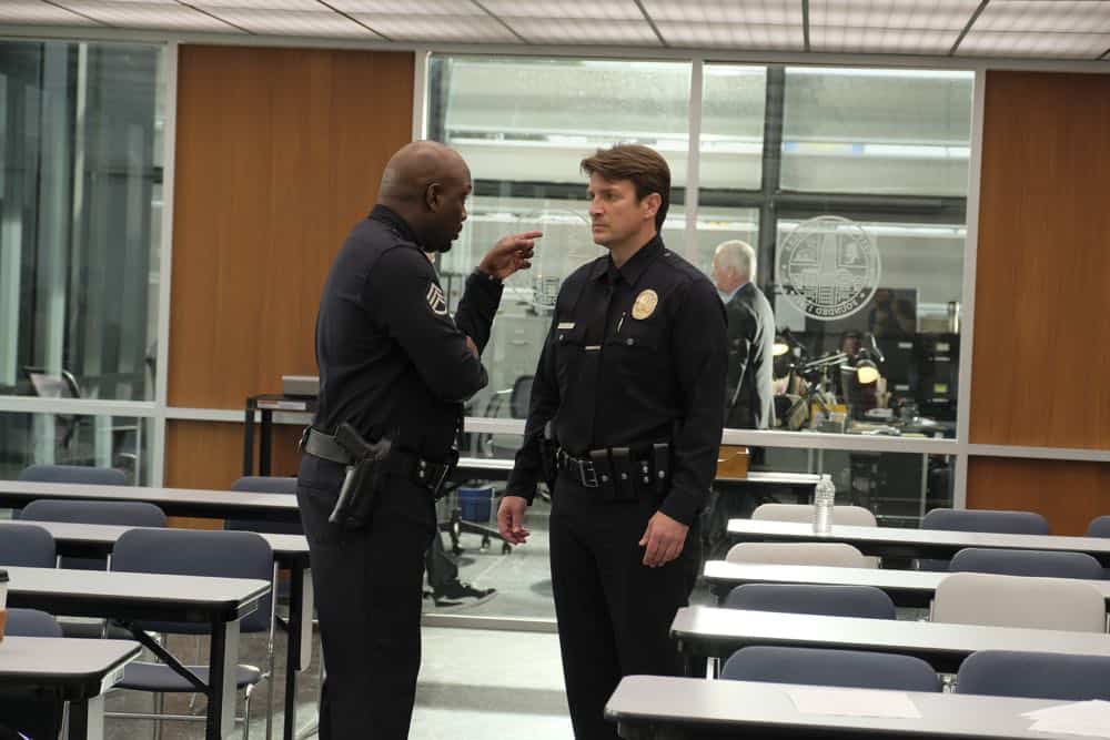 THE ROOKIE - "Pilot" - Starting over isn't easy, especially for small-town guy John Nolan who, after a life-altering incident, is pursuing his dream of being a police officer, on the premiere episode of "The Rookie," airing TUESDAY, OCT. 16 (10:00-11:00 p.m. EDT), on The ABC Television Network. (ABC/Tony Rivetti)