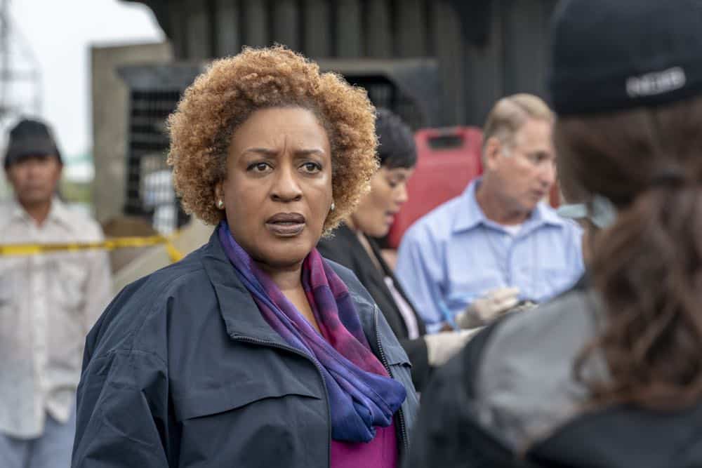 "Legacy" -- After a petty officer is found murdered under a shrimping boat, the NCIS investigation uncovers a conspiracy in the tight-knit local fishing community. Also, Lasalle awaits the final results of the tax fraud investigation into his familyÃÂs company, on NCIS: NEW ORLEANS, Tuesday, Oct. 16 (10:00-11:00 PM, ET/PT) on the CBS Television Network. Pictured: CCH Pounder as Dr. Loretta Wade Photo: Skip Bolen/CBS é2018 CBS Broadcasting, Inc. All Rights Reserved