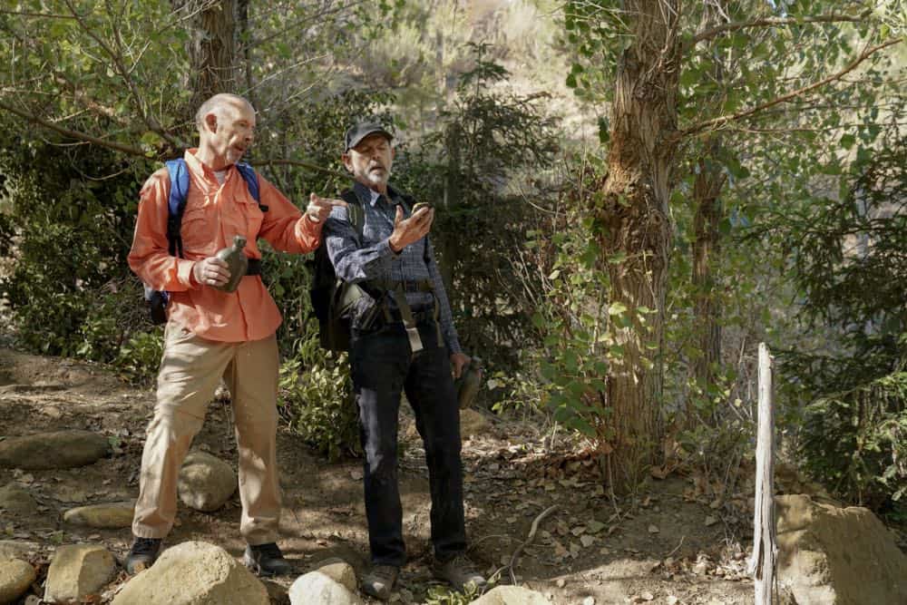 ÃÂThird WheelààGibbsàquiet vacation at his remote cabin is interrupted by a surprise visit from Tobias Fornell (Joe Spano) and Navy Captain Phillip Brooks (Don Lake), as well as a call from NCIS asking for his help locating a robber hiding in the woods near him, on NCIS, Tuesday, Oct. 16 (8:00-9:00 PM, ET/PT) on the CBS Television Network. Pictured: Don Lake, Joe Spano. Photo: Greg Gayne/CBS é2018 CBS Broadcasting, Inc. All Rights Reserved ÃÂThird WheelààGibbsàquiet vacation at his remote cabin is interrupted by a surprise visit from Tobias Fornell (Joe Spano) and Navy Captain Phillip Brooks (Don Lake), as well as a call from NCIS asking for his help locating a robber hiding in the woods near him, on NCIS, Tuesday, Oct. 16 (8:00-9:00 PM, ET/PT) on the CBS Television Network. Pictured: Don Lake, Joe Spano. Photo: Greg Gayne/CBS é2018 CBS Broadcasting, Inc. All Rights Reserved