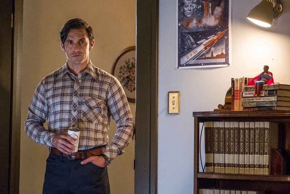 THIS IS US -- "Vietnam" Episode 304 -- Pictured: Milo Ventimiglia as Jack Pearson -- (Photo by: Ron Batzdorff/NBC)