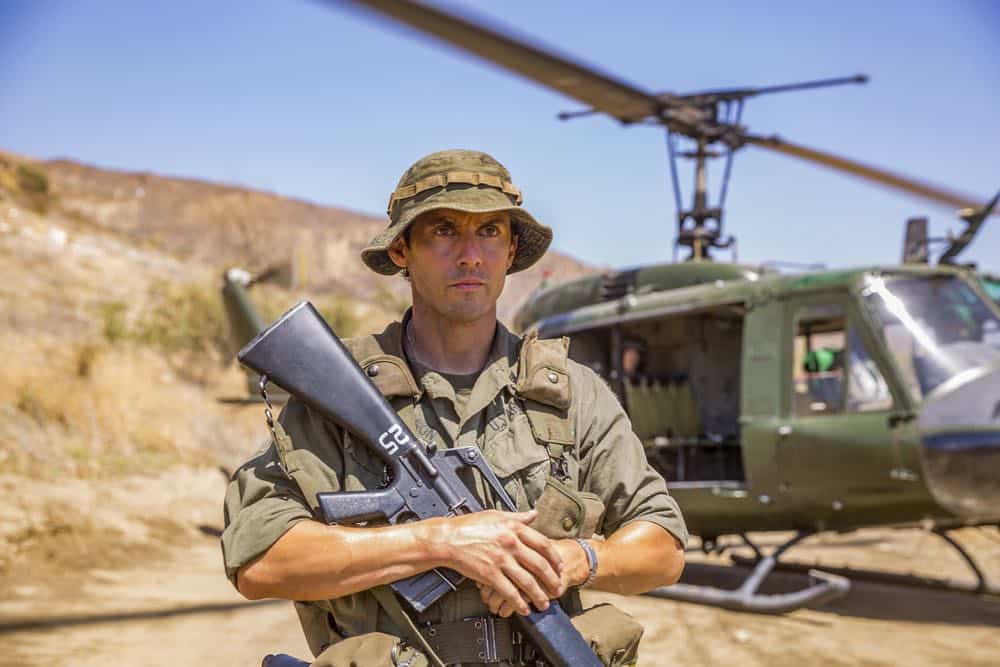 THIS IS US -- "Vietnam" Episode 304 -- Pictured: Milo Ventimiglia as Jack Pearson -- (Photo by: Ron Batzdorff/NBC)