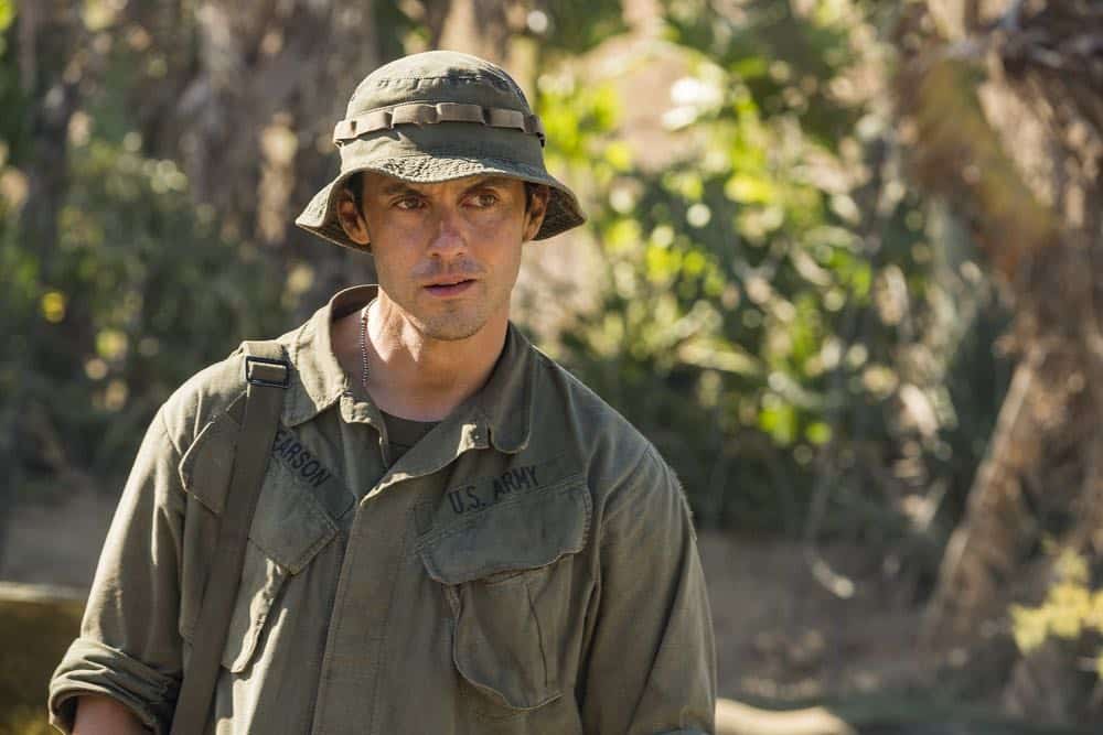 THIS IS US -- "Vietnam" Episode 304 -- Pictured: Milo Ventimiglia as Jack Pearson -- (Photo by: Ron Batzdorff/NBC)