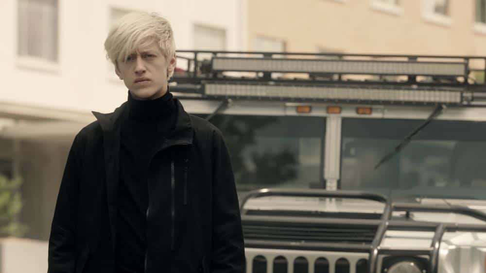 THE GIFTED: Percy Hynes White in the "outMatched" episode of THE GIFTED airing Tuesday, Oct. 16 (8:00-9:00 PM ET/PT) on FOX. ©2018 Fox Broadcasting Co. Cr: FOX.