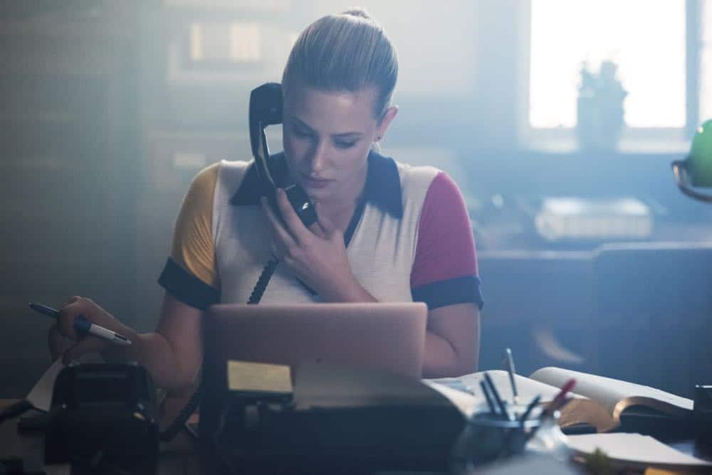 Riverdale -- "Chapter Thirty-Seven: Fortune and Men's Eyes" -- Image Number: RVD302a_0351.jpg -- Pictured: Lili Reinhart as Betty -- Photo: Dean Buscher/The CW -- é 2018 The CW Network, LLC. All rights reserved. Riverdale -- "Chapter Thirty-Seven: Fortune and Men's Eyes" -- Image Number: RVD302a_0351.jpg -- Pictured: Lili Reinhart as Betty -- Photo: Dean Buscher/The CW -- é 2018 The CW Network, LLC. All rights reserved.
