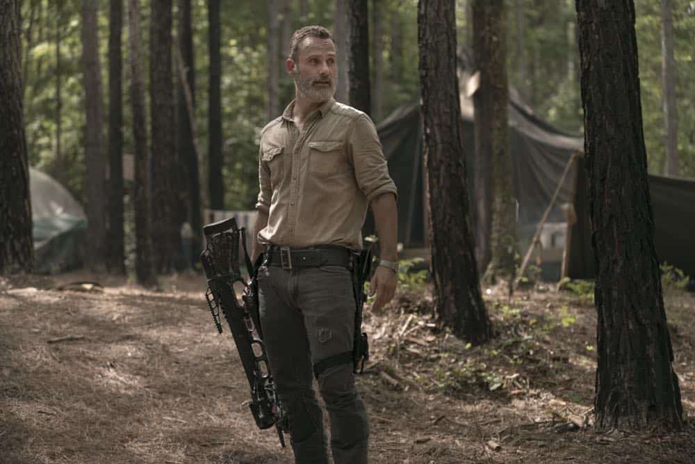 Andrew Lincoln as Rick Grimes - The Walking Dead _ Season 9, Episode 3 - Photo Credit: Gene Page/AMC Andrew Lincoln as Rick Grimes - The Walking Dead _ Season 9, Episode 3 - Photo Credit: Gene Page/AMC
