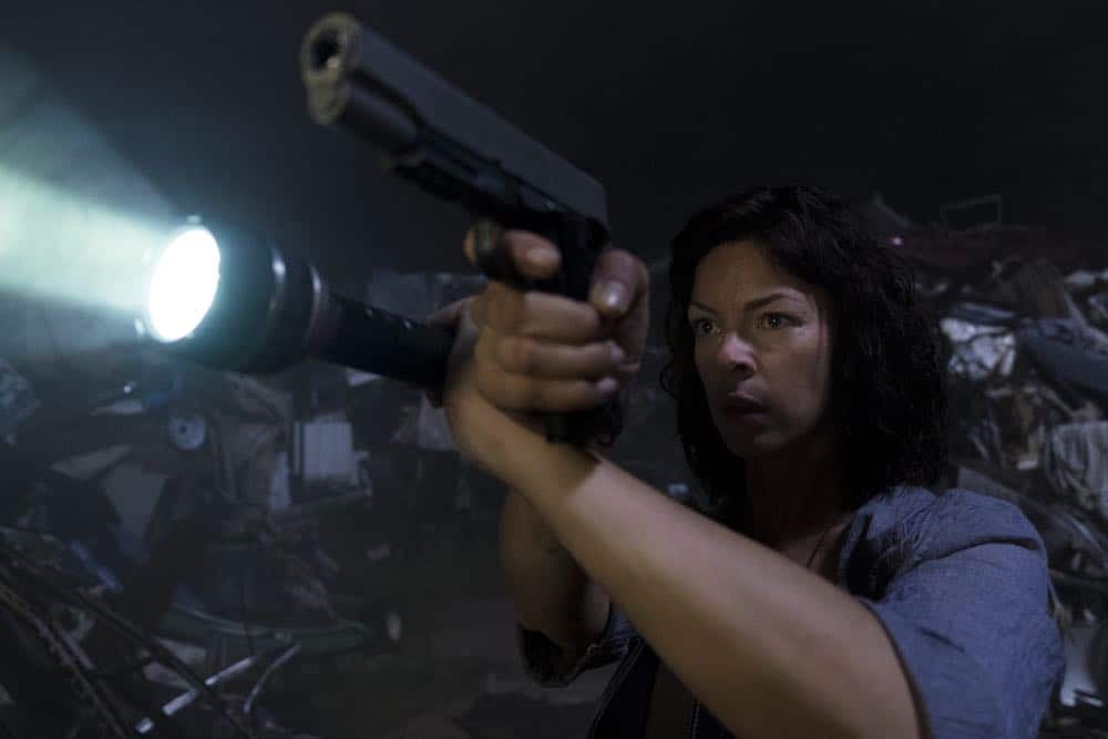 Pollyanna McIntosh as Jadis/Anne - The Walking Dead _ Season 9, Episode 3 - Photo Credit: Gene Page/AMC Pollyanna McIntosh as Jadis/Anne - The Walking Dead _ Season 9, Episode 3 - Photo Credit: Gene Page/AMC