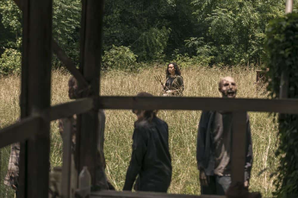 Sydney Park as Cyndie - The Walking Dead _ Season 9, Episode 3 - Photo Credit: Gene Page/AMC