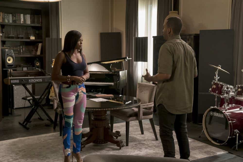 EMPIRE: L-R: Taraji P. Henson and guest star Mario in the "Love All, Trust A Few" episode of EMPIRE airing Wednesday, Oct. 17 (8:00-9:00 PM ET/PT) on FOX. @2018 Fox Broadcasting Co. CR: Chuck Hodes/FOX. EMPIRE: L-R: Taraji P. Henson and guest star Mario in the "Love All, Trust A Few" episode of EMPIRE airing Wednesday, Oct. 17 (8:00-9:00 PM ET/PT) on FOX. @2018 Fox Broadcasting Co. CR: Chuck Hodes/FOX.