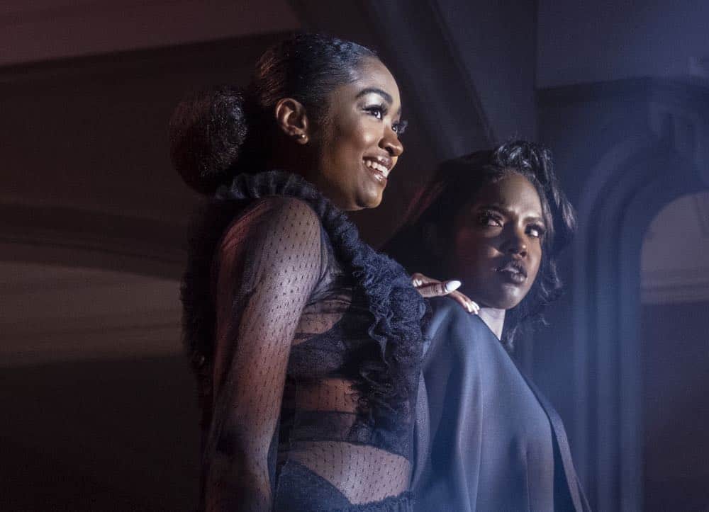 STAR: L-R: Guest star Kayla Brianna Smith and Ryan Destiny in the "All Falls Down" episode of STAR airing Wednesday, Oct. 17 (9:00-10:00 PM ET/PT) on FOX. ©2018 Fox Broadcasting Co. CR: Wilford Harewood/FOX STAR: L-R: Guest star Kayla Brianna Smith and Ryan Destiny in the "All Falls Down" episode of STAR airing Wednesday, Oct. 17 (9:00-10:00 PM ET/PT) on FOX. ©2018 Fox Broadcasting Co. CR: Wilford Harewood/FOX