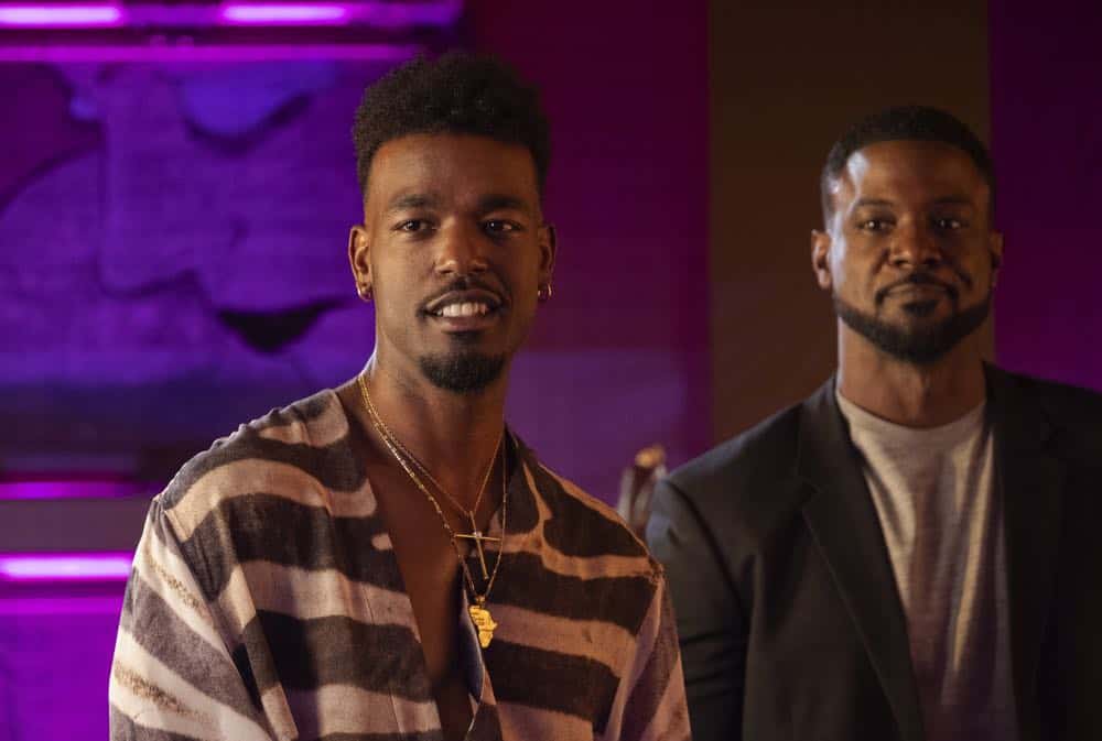 STAR: L-R: Luke James and Lance Gross in the "All Falls Down" episode of STAR airing Wednesday, Oct. 17 (9:00-10:00 PM ET/PT) on FOX. ©2018 Fox Broadcasting Co. CR: Wilford Harewood/FOX