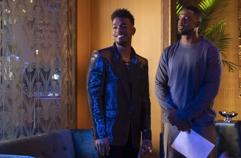 STAR: L-R: Luke James and Lance Gross in the "All Falls Down" episode of STAR airing Wednesday, Oct. 17 (9:00-10:00 PM ET/PT) on FOX. ©2018 Fox Broadcasting Co. CR: Wilford Harewood/FOX