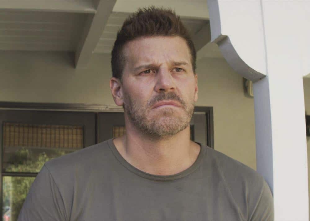 "The Worst of Conditions" -- After tragedy strikes, Jason is faced with a huge decision regarding his future with Bravo Team, on SEAL TEAM, Wednesday, Oct. 17 (9:00-10:00 PM, ET/PT) on the CBS Television Network. Pictured: David Boreanaz as Jason Hayes. Photo: Screengrab/CBS é2018 CBS Broadcasting, Inc. All Rights Reserved