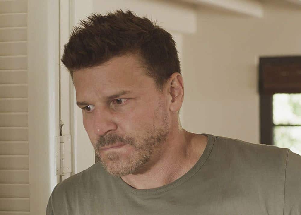 "The Worst of Conditions" -- After tragedy strikes, Jason is faced with a huge decision regarding his future with Bravo Team, on SEAL TEAM, Wednesday, Oct. 17 (9:00-10:00 PM, ET/PT) on the CBS Television Network. Pictured: David Boreanaz as Jason Hayes. Photo: Screengrab/CBS é2018 CBS Broadcasting, Inc. All Rights Reserved