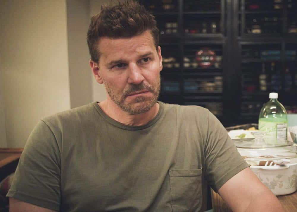 "The Worst of Conditions" -- After tragedy strikes, Jason is faced with a huge decision regarding his future with Bravo Team, on SEAL TEAM, Wednesday, Oct. 17 (9:00-10:00 PM, ET/PT) on the CBS Television Network. Pictured: David Boreanaz as Jason Hayes. Photo: Screengrab/CBS é2018 CBS Broadcasting, Inc. All Rights Reserved