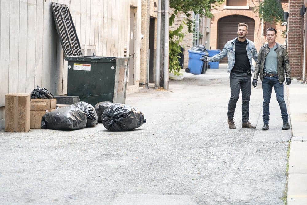 CHICAGO P.D. -- "Ride Along" Episode 604 -- Pictured: (l-r) Patrick John Flueger as Adam Ruzek, Jon Seda as Antonio Dawson -- (Photo by: Matt Dinerstein/NBC) CHICAGO P.D. -- "Ride Along" Episode 604 -- Pictured: (l-r) Patrick John Flueger as Adam Ruzek, Jon Seda as Antonio Dawson -- (Photo by: Matt Dinerstein/NBC)