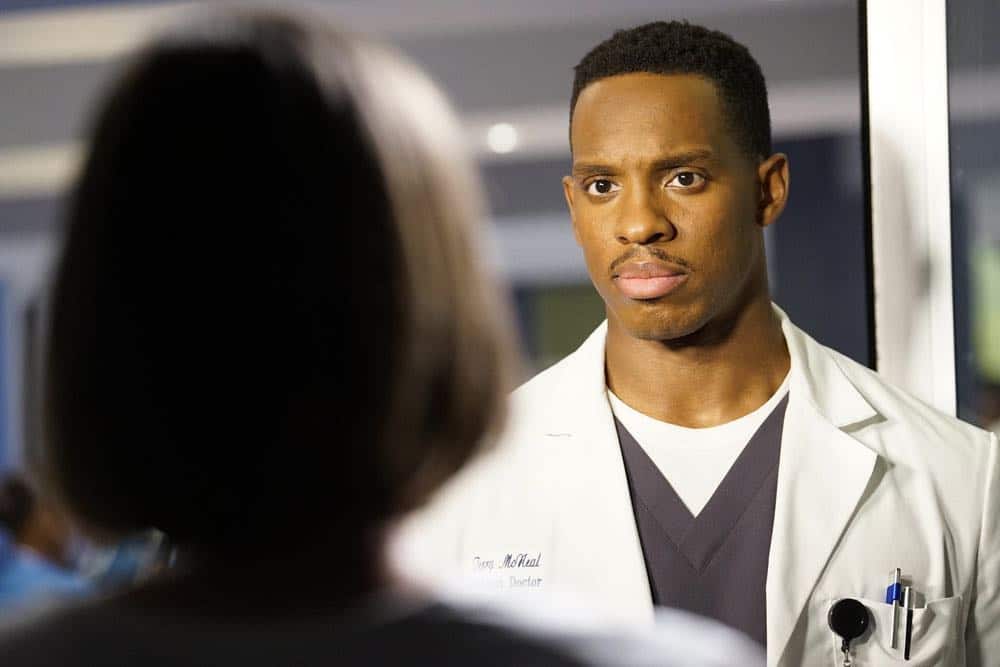 CHICAGO MED -- "Backed Against The Wall" Episode 404 -- Pictured: Colby Lewis as Terry McNeal -- (Photo by: Elizabeth Sisson/NBC)