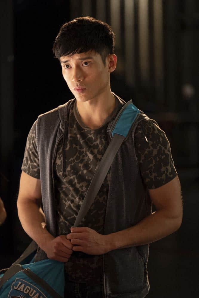 THE GOOD PLACE -- "Jeremy Bearimy" Episode 305 -- Pictured: Manny Jacinto as Jason Mendoza -- (Photo by: Colleen Hayes/NBC)