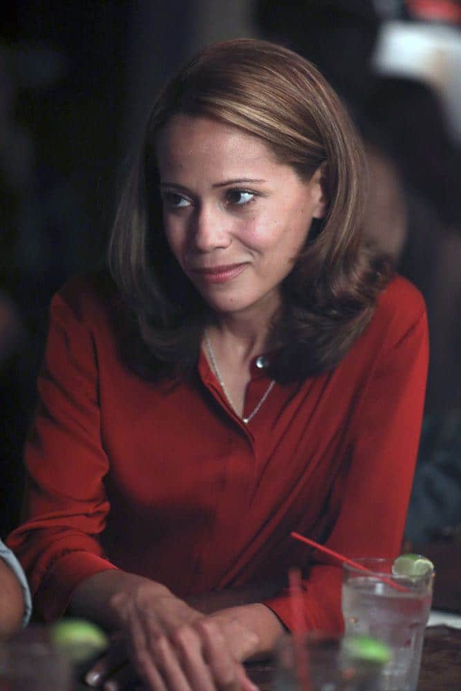 MANIFEST -- "Connecting Flights" Episode 105 -- Pictured: Victoria Cartagena as Lourdes -- (Photo by: Craig Blankenhorn/NBC/Warner Brothers) MANIFEST -- "Connecting Flights" Episode 105 -- Pictured: Victoria Cartagena as Lourdes -- (Photo by: Craig Blankenhorn/NBC/Warner Brothers)
