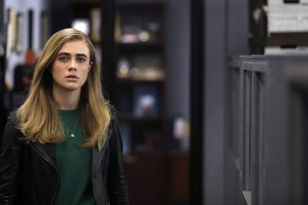 MANIFEST -- "Connecting Flights" Episode 105 -- Pictured: Melissa Roxburgh as Michaela Stone -- (Photo by: Craig Blankenhorn/NBC/Warner Brothers) MANIFEST -- "Connecting Flights" Episode 105 -- Pictured: Melissa Roxburgh as Michaela Stone -- (Photo by: Craig Blankenhorn/NBC/Warner Brothers)