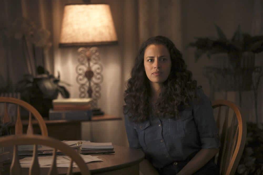 MANIFEST -- "Connecting Flights" Episode 105 -- Pictured: Athena Karkanis as Grace Stone -- (Photo by: Craig Blankenhorn/NBC/Warner Brothers)
