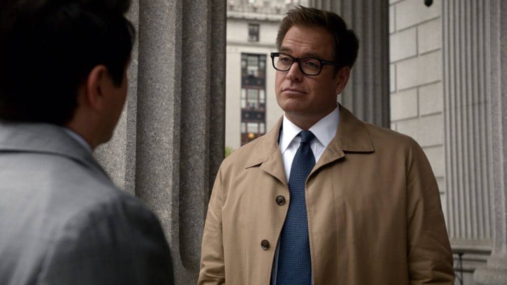 "Fool Me Twice" - Bull and the TAC team help one of their own when Marissa's restauranteur husband is charged with involuntary manslaughter after one of his employees dies in a kitchen fire allegedly caused by negligence. During voire dire, Bull and Benny aim to select jurors who will believe the fire was an accident and not a pattern of irresponsible management, on BULL, Monday, Oct. 29 (10:00-11:00 PM, ET/PT) on the CBS Television Network. Pictured L-R: Freddy Rodriguez as Benny Col--n and Michael Weatherly as Dr. Jason Bull Photo: CBS é2018 CBS Broadcasting, Inc. All Rights Reserved "Fool Me Twice" - Bull and the TAC team help one of their own when Marissa's restauranteur husband is charged with involuntary manslaughter after one of his employees dies in a kitchen fire allegedly caused by negligence. During voire dire, Bull and Benny aim to select jurors who will believe the fire was an accident and not a pattern of irresponsible management, on BULL, Monday, Oct. 29 (10:00-11:00 PM, ET/PT) on the CBS Television Network. Pictured L-R: Freddy Rodriguez as Benny Col--n and Michael Weatherly as Dr. Jason Bull Photo: CBS é2018 CBS Broadcasting, Inc. All Rights Reserved