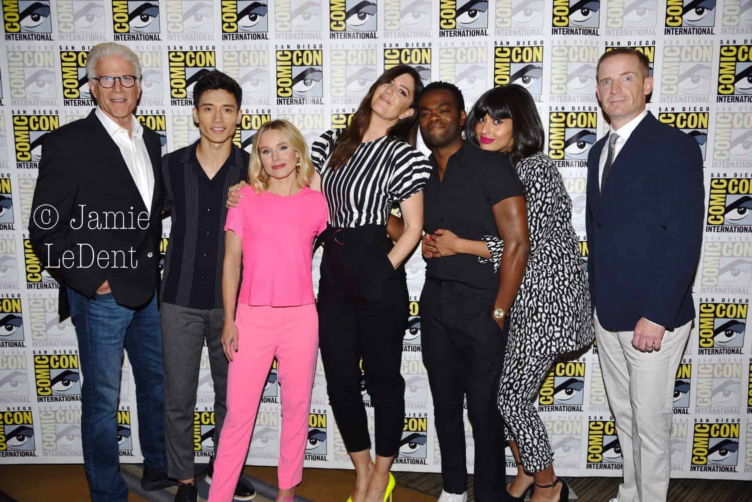 The Good Place Cast San Diego Comic Con 2019