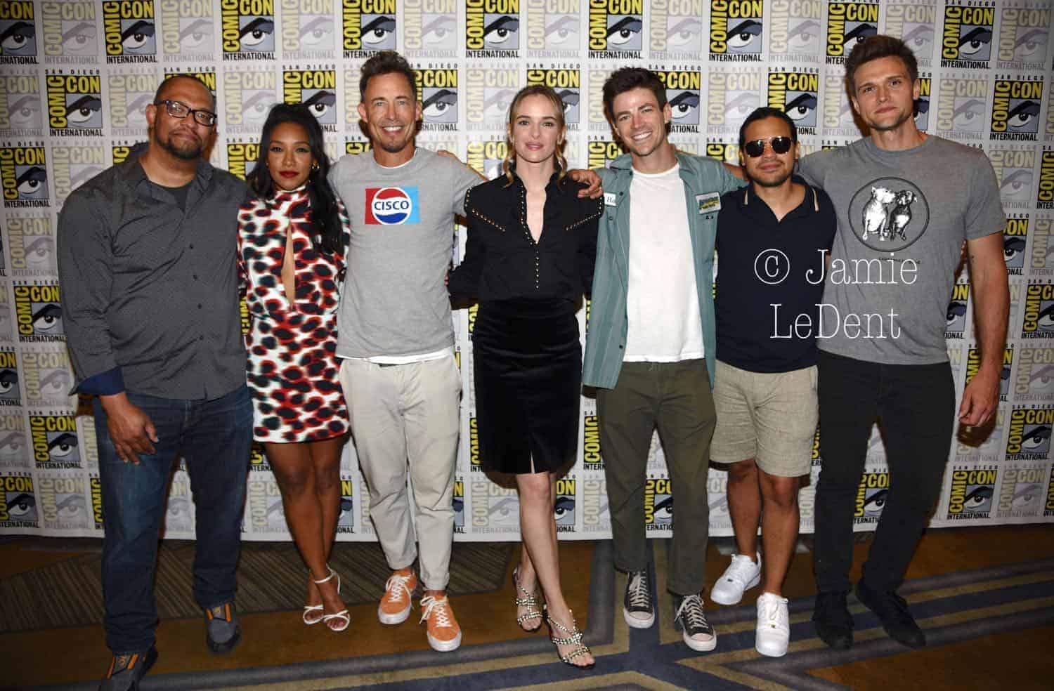 The Flash Cast San Diego Comic Con 2019